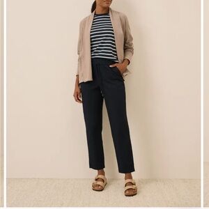 Pact Organic Navy Daily Twill Drawstring Pants